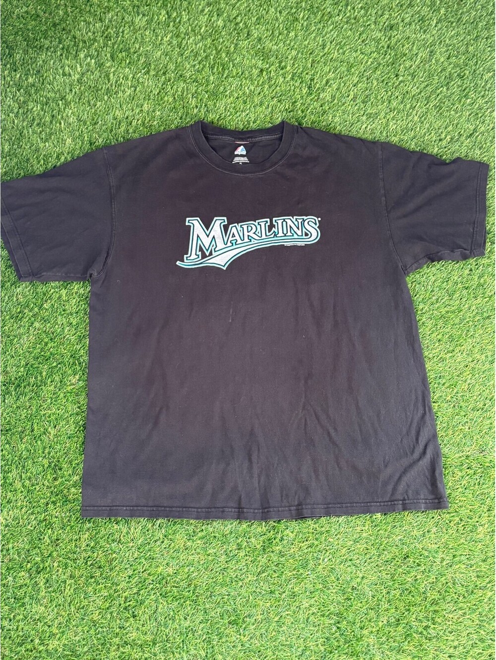 Y2K Majestic Black Cotton T-Shirt, Unisex Adults XL